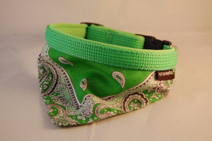 2 in 1: Glarner Halsband mit Halstuch