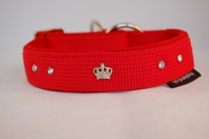 Halsband mit Krönchen und Swarovski