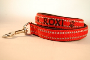 REFLEX-Leine mit Wunschbestickung