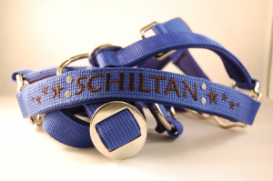 "SOFTLY" Pferde-Halfter mit Wunschbestickung + Swarovski
