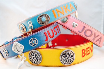 Dogsland Leder Hundehalsband personalisiert Appenzell